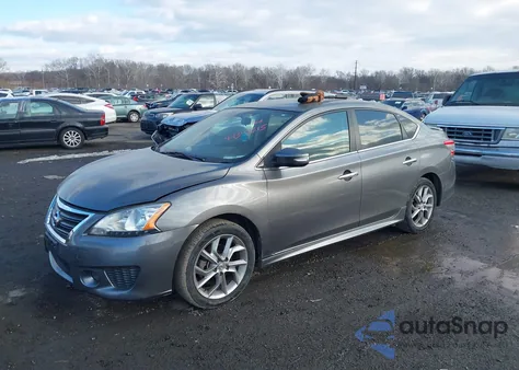2015 Nissan Sentra Sr z USA, uszkodzony, nr VIN 3N1AB7AP3FY377748